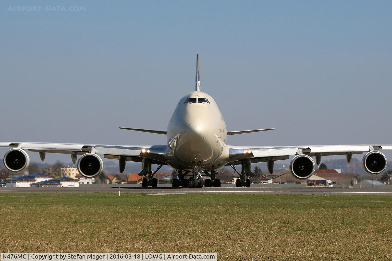 N476MC, 1999 Boeing 747-47UF C/N 29256, Etihad Cargo B747-400F @GRZ