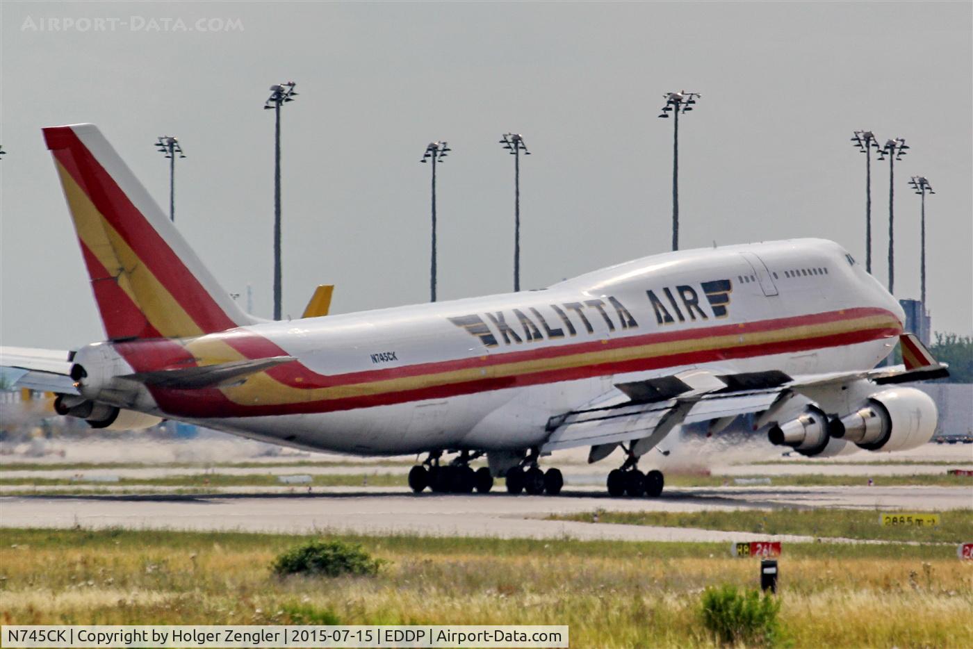 N745CK, 1998 Boeing 747-446BCF C/N 26361, Big bird´s arrival on 26L.....