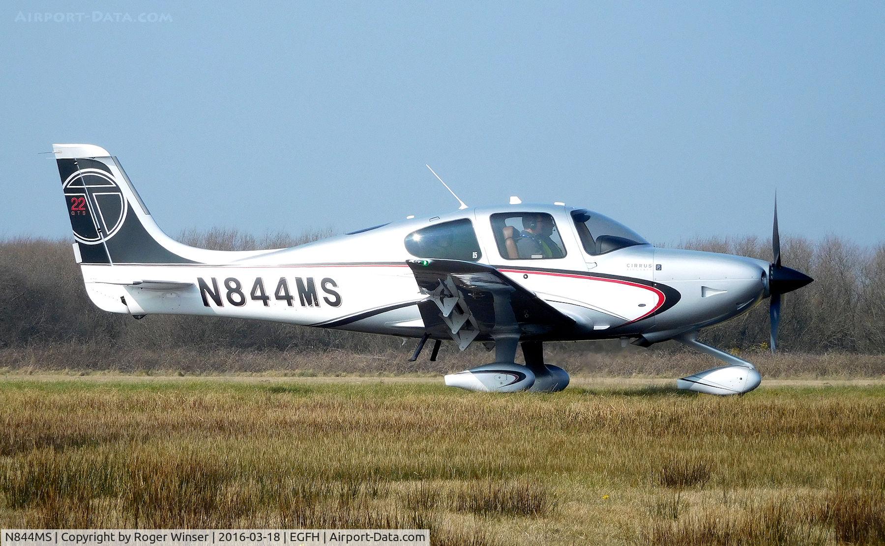 N844MS, 2013 Cirrus SR22T C/N 0630, Visiting Cirrus SR-22T
