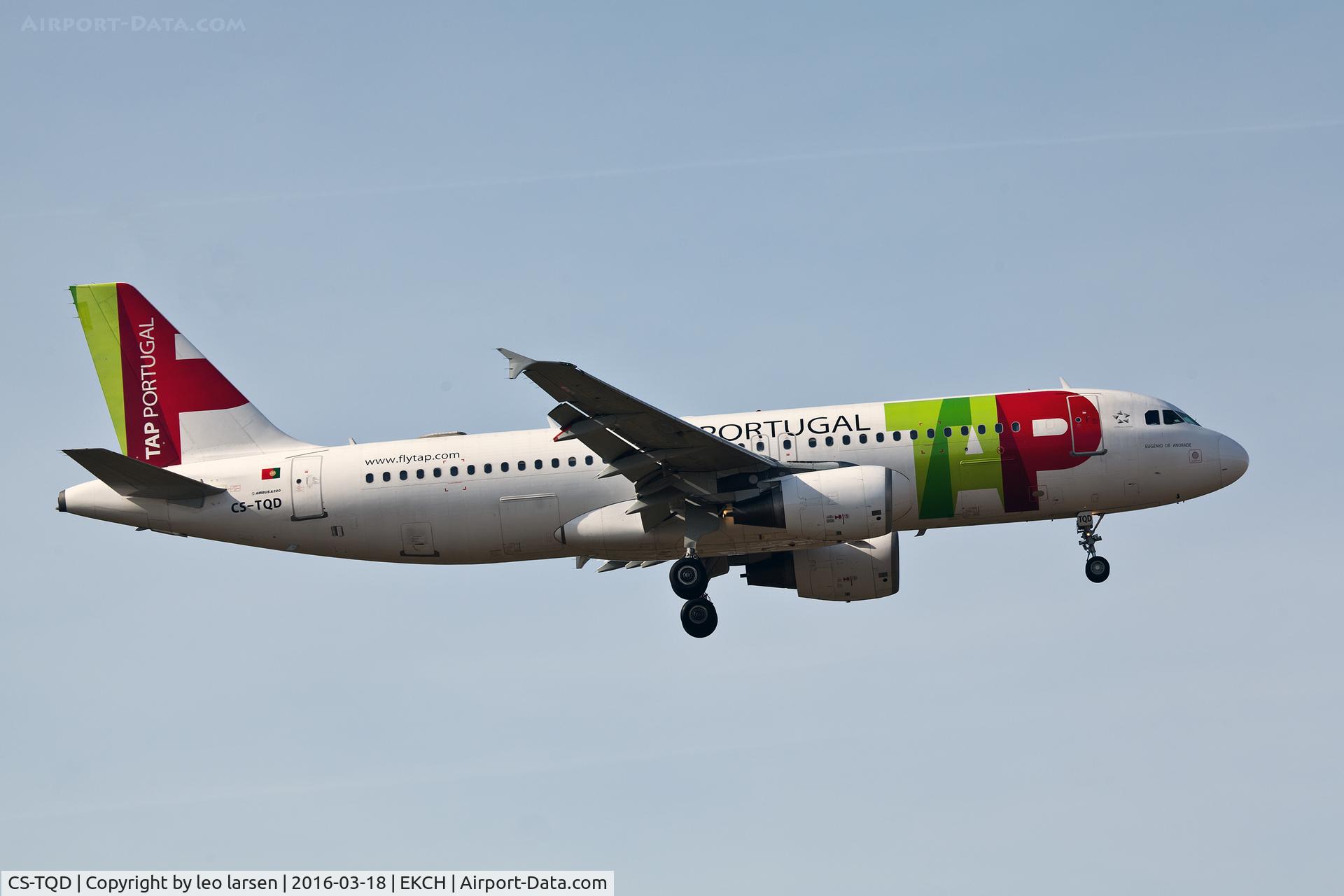 CS-TQD, 1999 Airbus A320-214 C/N 0870, Copenhagen 18.3.16