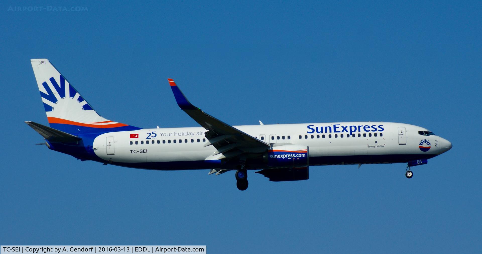 TC-SEI, 2015 Boeing 737-8HC C/N 61170, Sun Express (