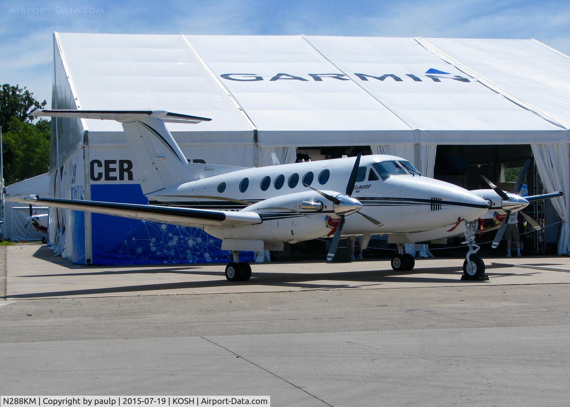 N288KM, 1995 Beech B200 King Air C/N BB-1508, AirVenture 2015