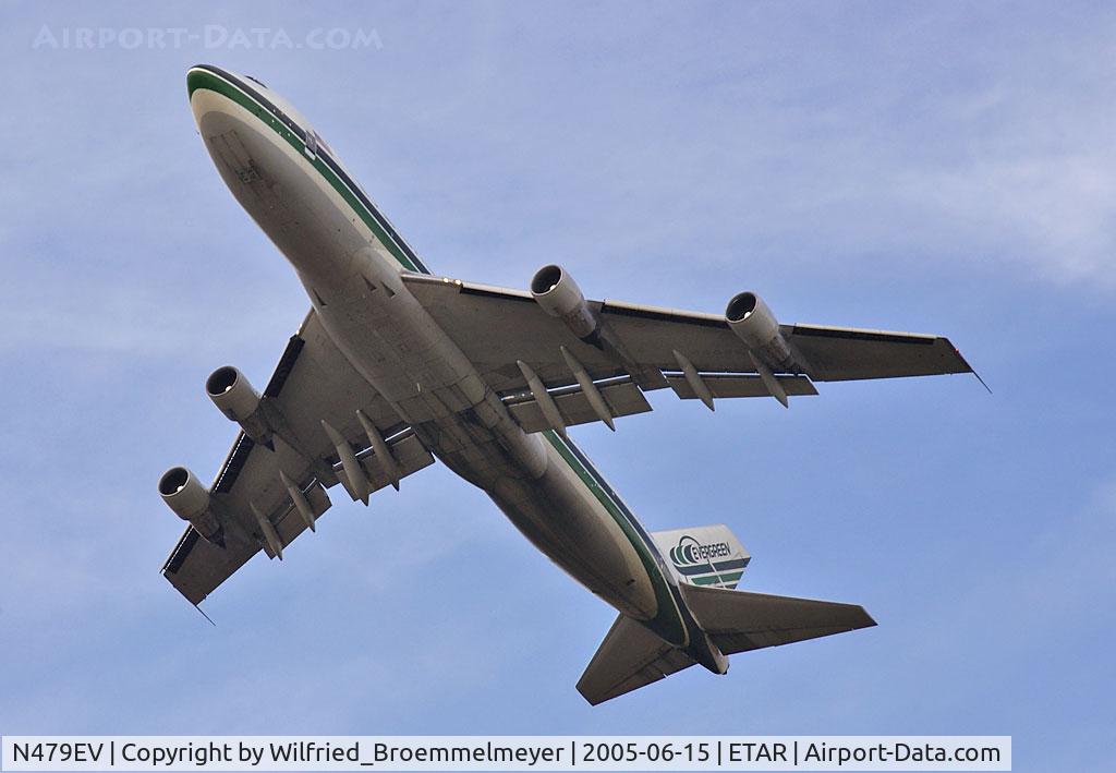 N479EV, 1970 Boeing 747-132 C/N 19898, Evergreen International Airlines / On Departure