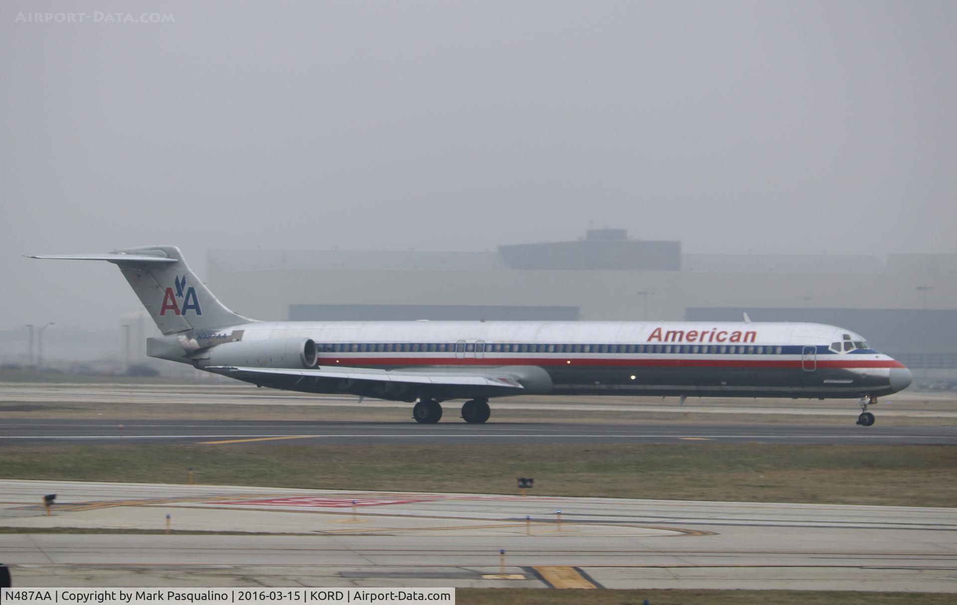 N487AA, 1988 McDonnell Douglas MD-82 (DC-9-82) C/N 49680, MD-82