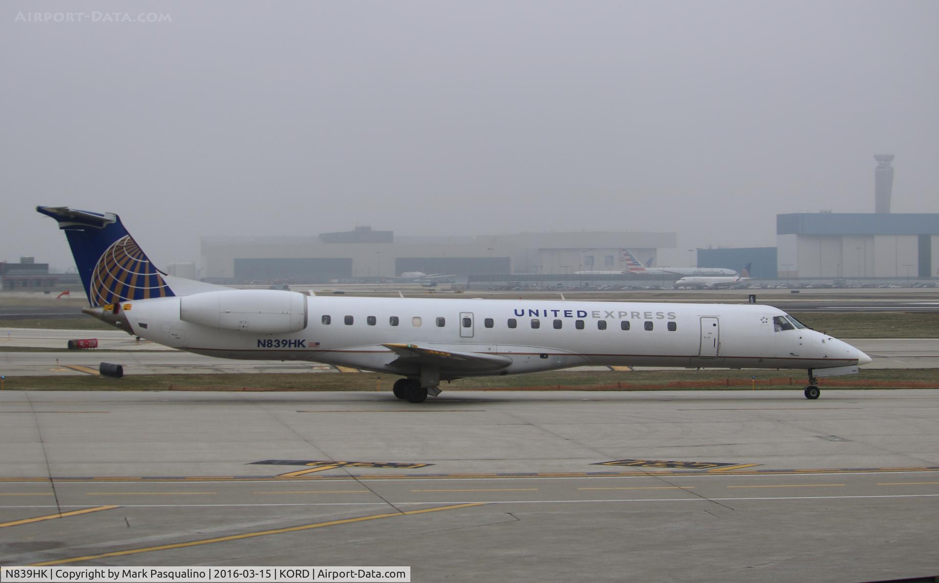 N839HK, 2004 Embraer ERJ-145LR (EMB-145LR) C/N 14500829, EMB-145LR