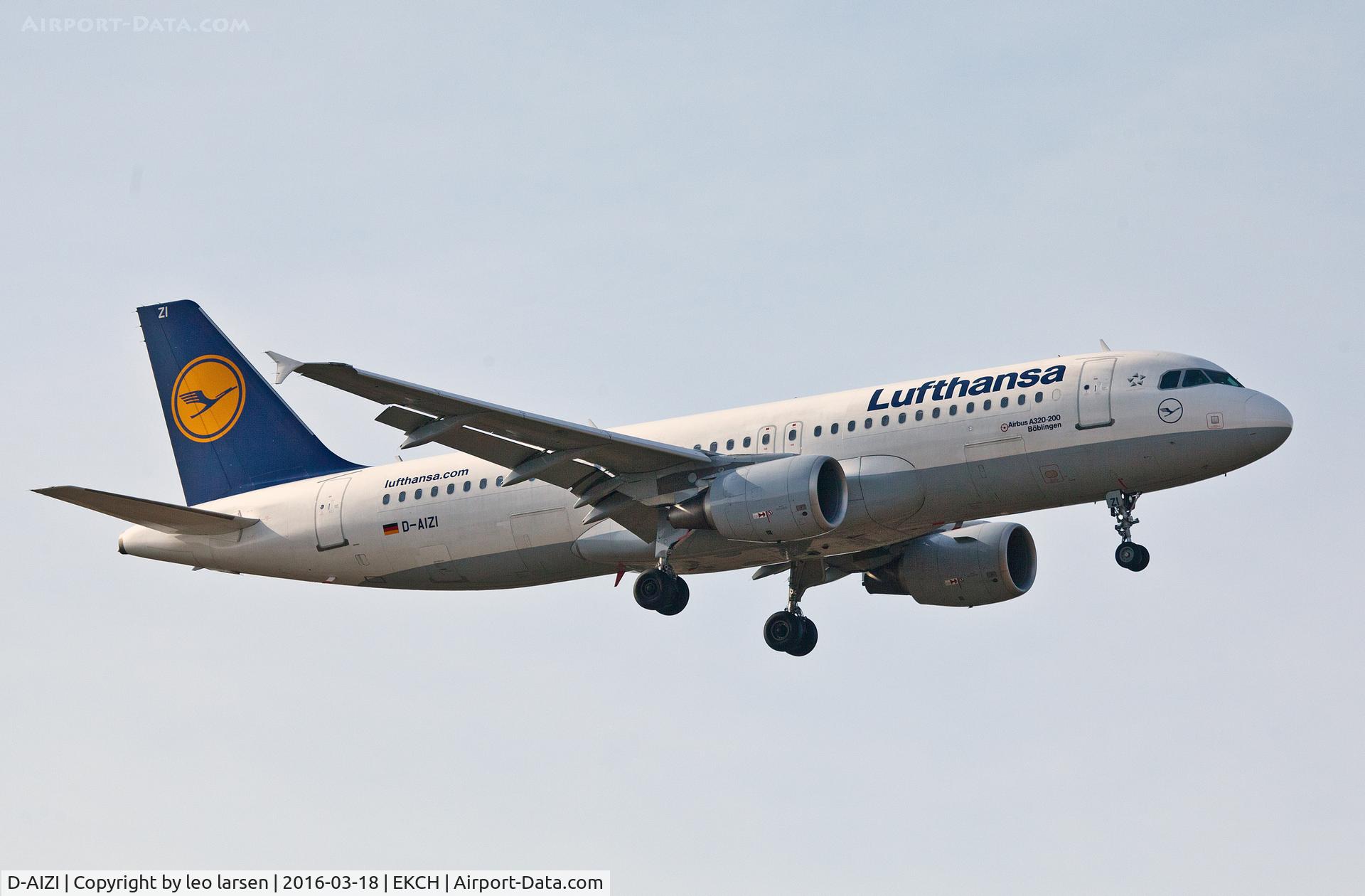 D-AIZI, 2010 Airbus A320-214 C/N 4398, Copenhagen 18.3.16