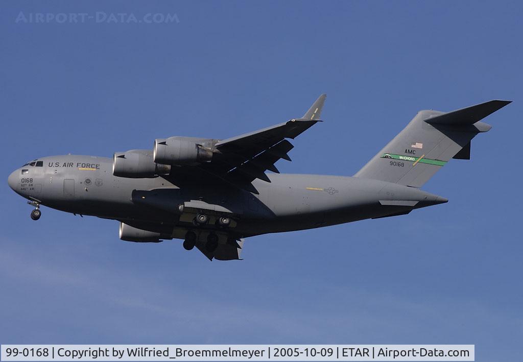 99-0168, 1999 Boeing C-17A Globemaster III C/N 50072/P-68, Sunday afternoon activity