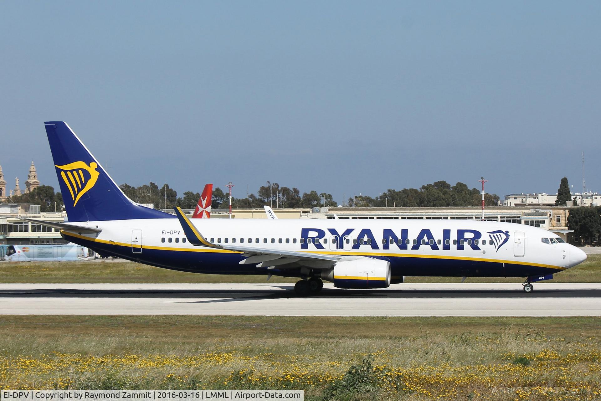 EI-DPV, 2007 Boeing 737-8AS C/N 35551, B737-800 EI-DPV Ryanair