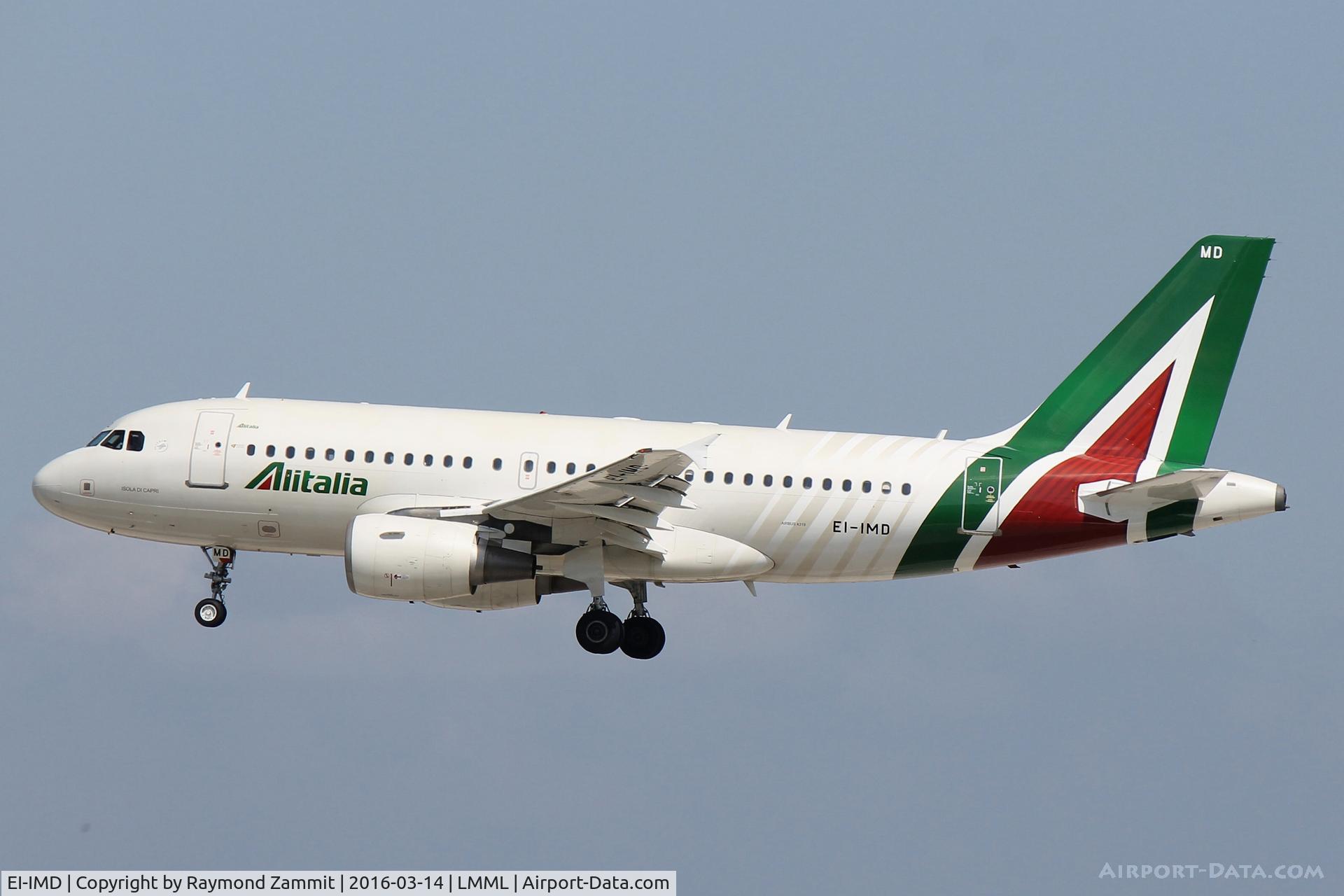 EI-IMD, 2003 Airbus A319-112 C/N 2074, A319 EI-IMD Alitalia
