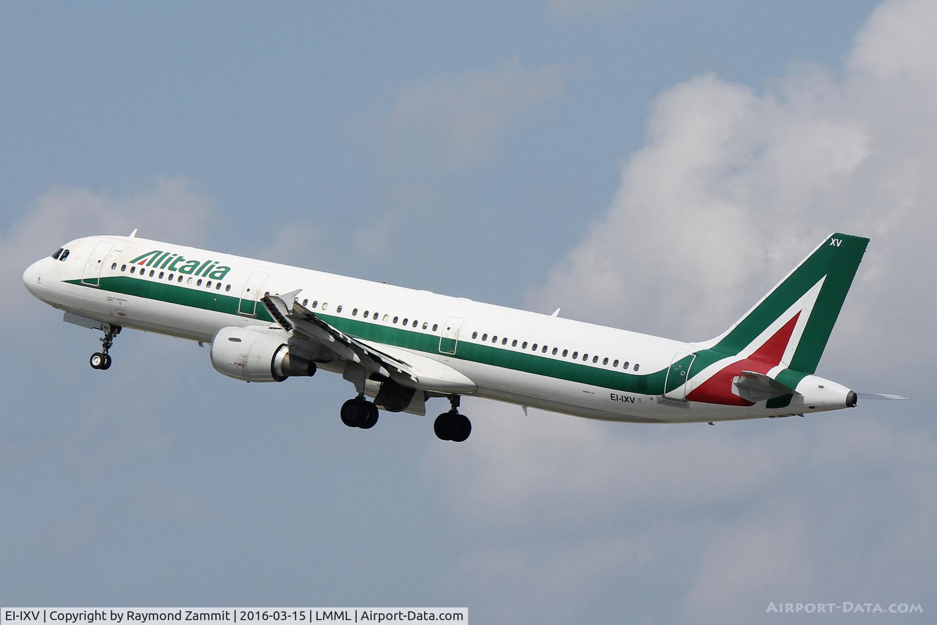EI-IXV, 1998 Airbus A321-112 C/N 819, A321 EI-IXV Alitalia