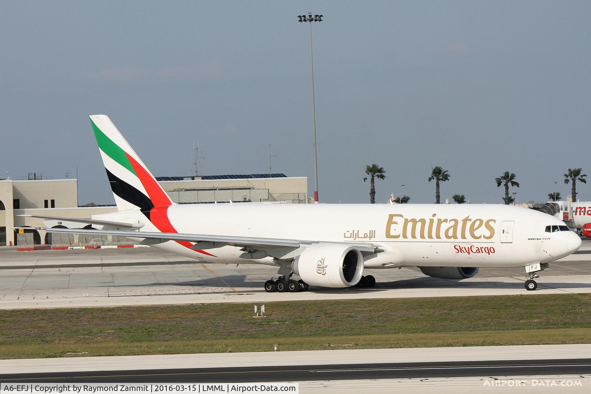 A6-EFJ, 2012 Boeing 777-F1H C/N 35610, B777 A6-EFJ Emirates Cargo