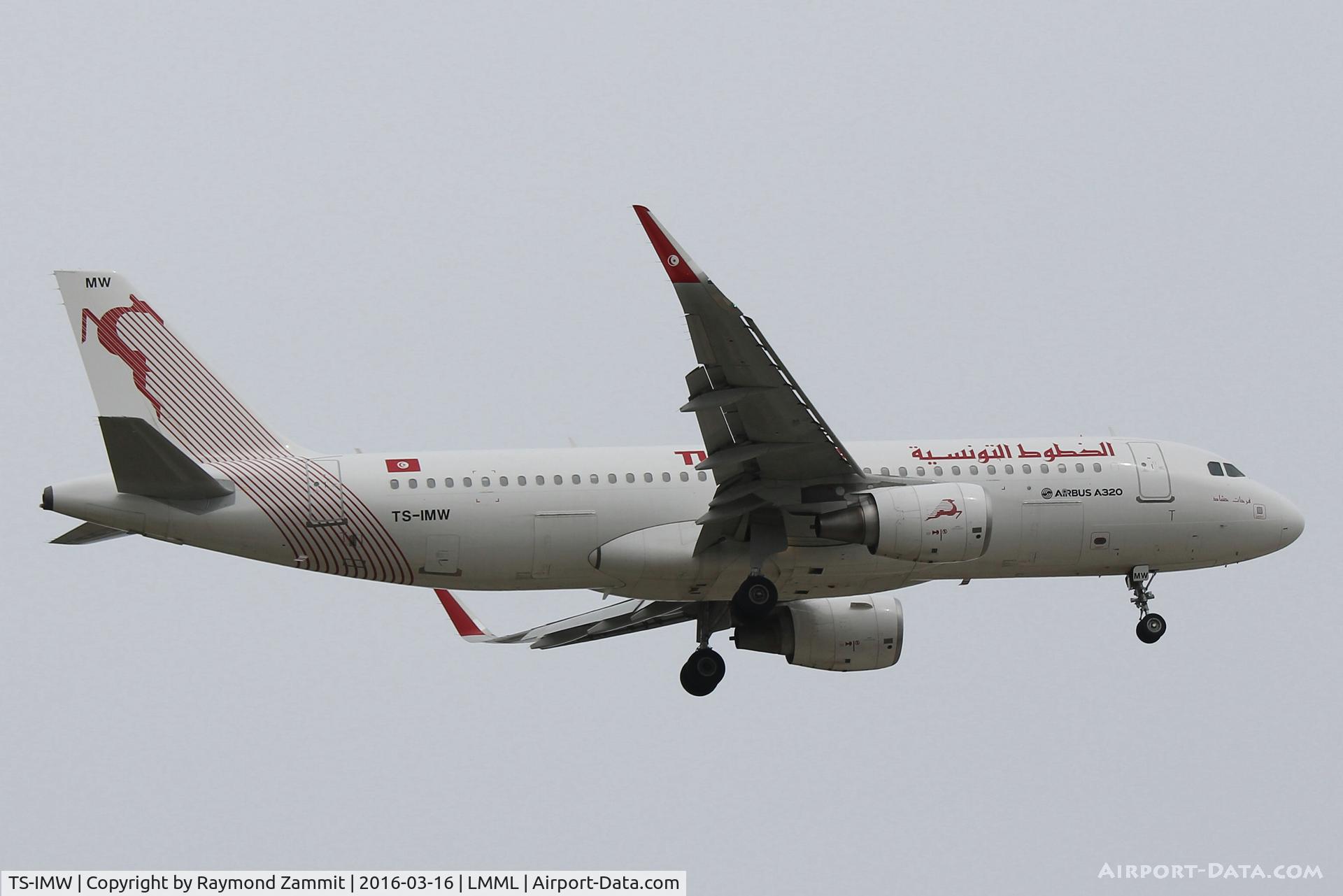 TS-IMW, 2014 Airbus A320-214 C/N 6338, A320 TS-IMW Tunisair