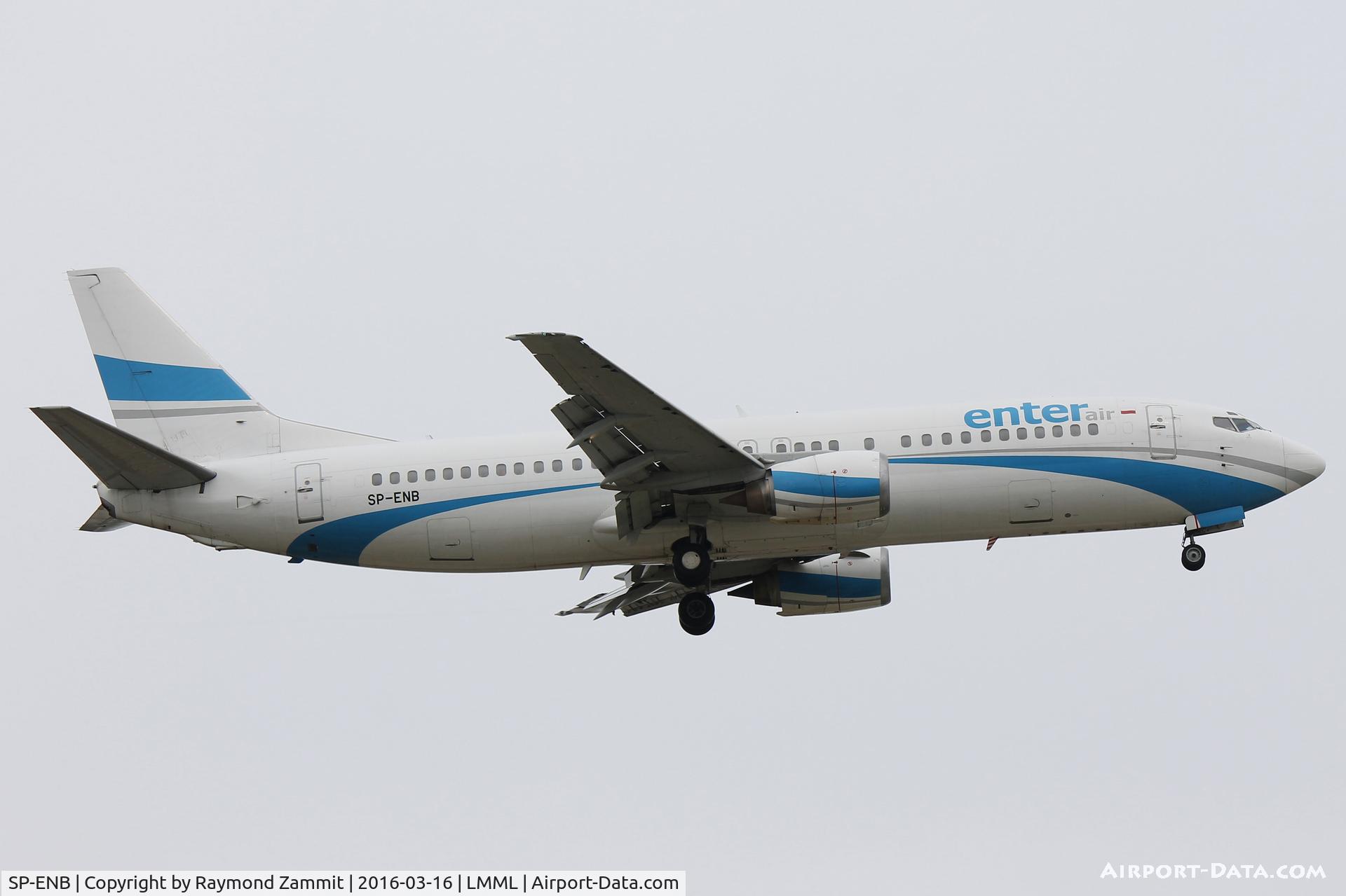 SP-ENB, 1994 Boeing 737-4Q8 C/N 26299, B737-400 SP-ENB Enter Air