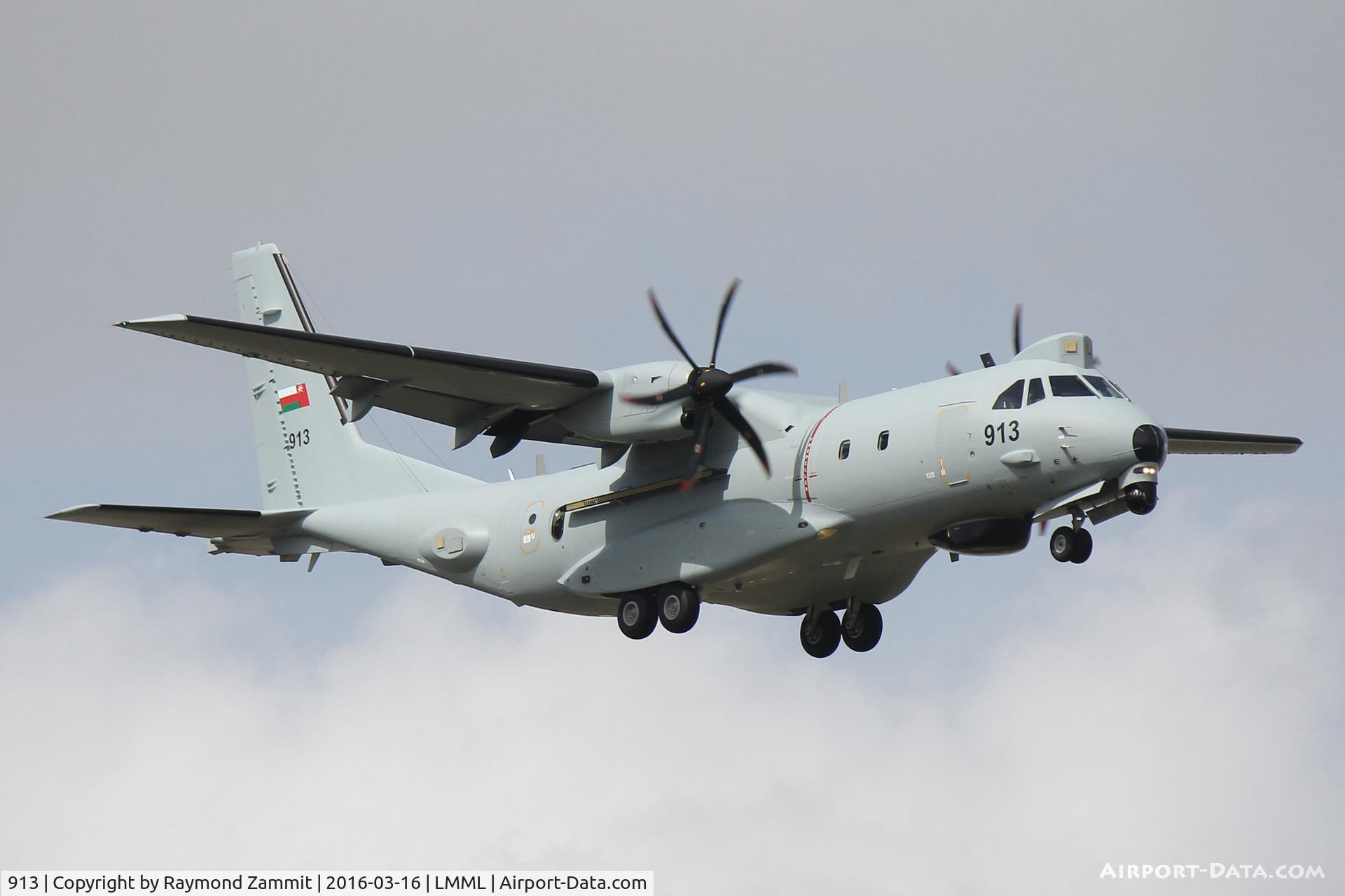 913, 2016 CASA C-295MPA Persuader C/N S-141, CASA C-295MPA Persuader 913 Oman Air Force