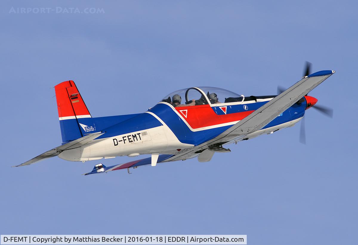 D-FEMT, Pilatus PC-9B C/N 168, D-FEMT