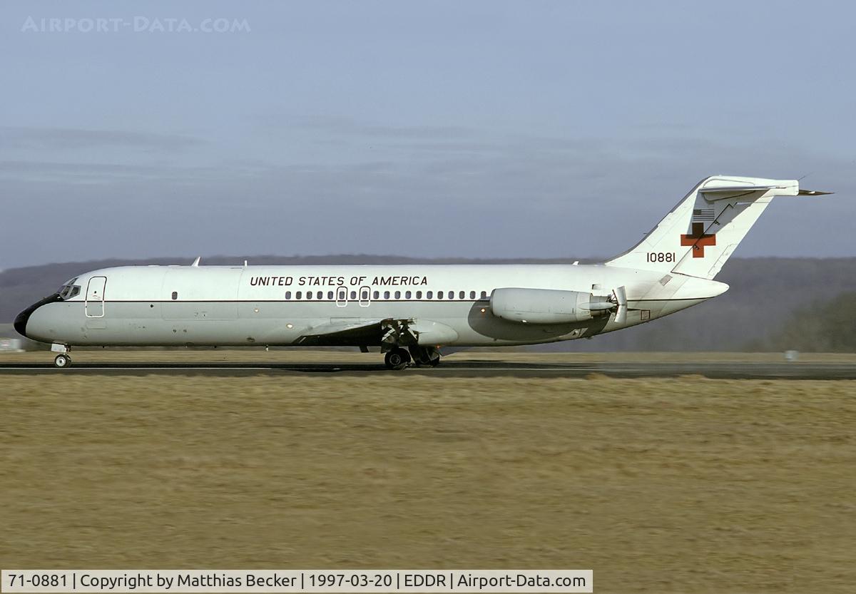 71-0881, 1971 McDonnell Douglas C-9A Nightingale C/N 47540, 71-0881