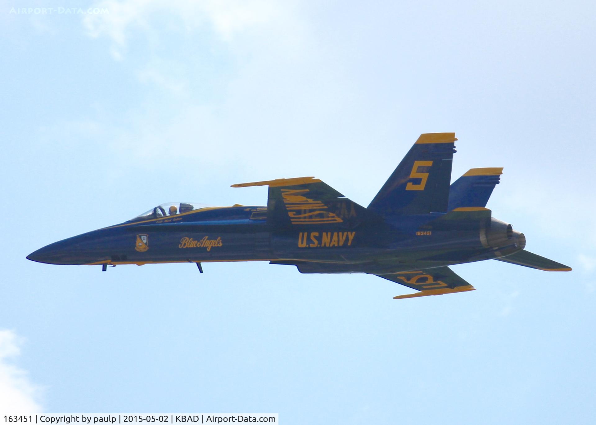 163451, 1988 McDonnell Douglas F/A-18C Hornet C/N 0662/C020, At Barksdale Air Force Base.