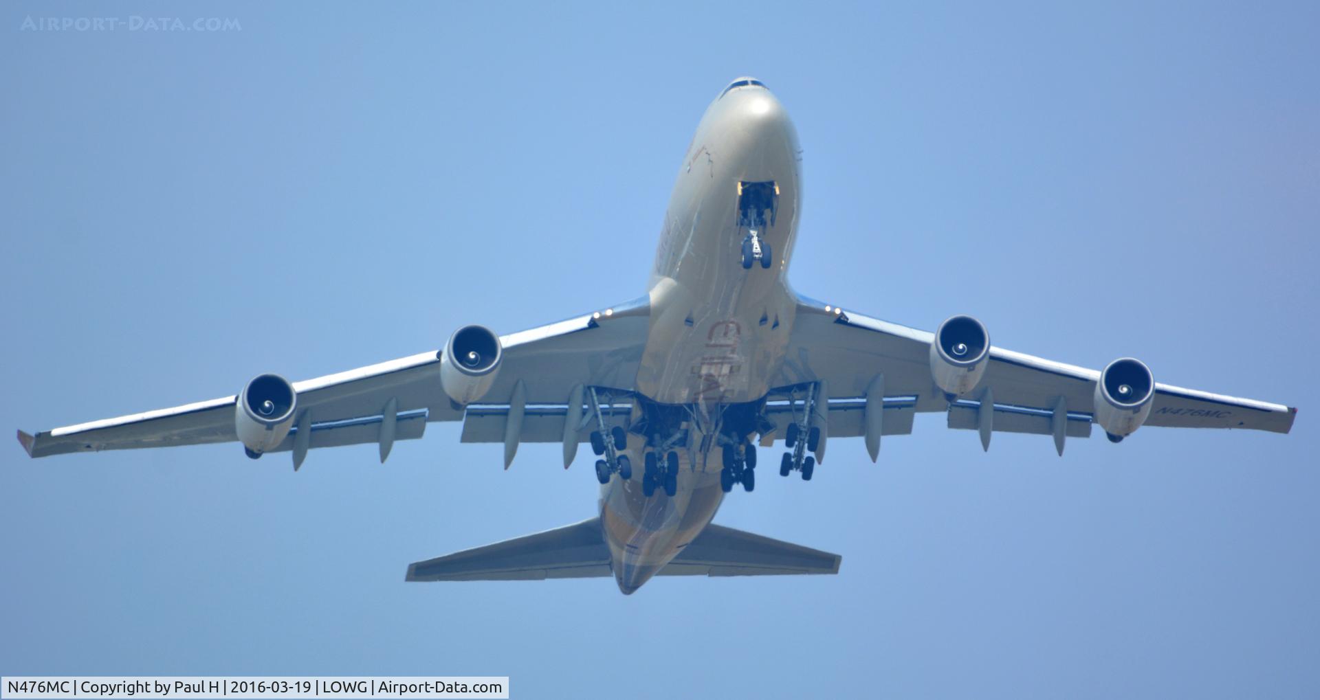N476MC, 1999 Boeing 747-47UF C/N 29256, Etihad Cargo's Queen of the Skies taking-off after loading out RedBull Airrace aircrafts