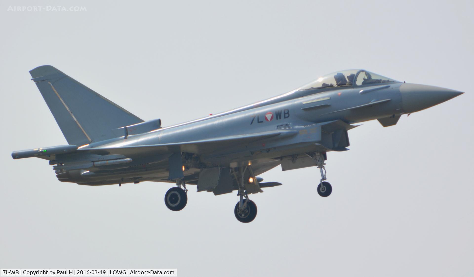 7L-WB, 2007 Eurofighter EF-2000 Typhoon S C/N AS002, Austrian AF EJ2000, Eurofighter Typhoon performing a low flyby