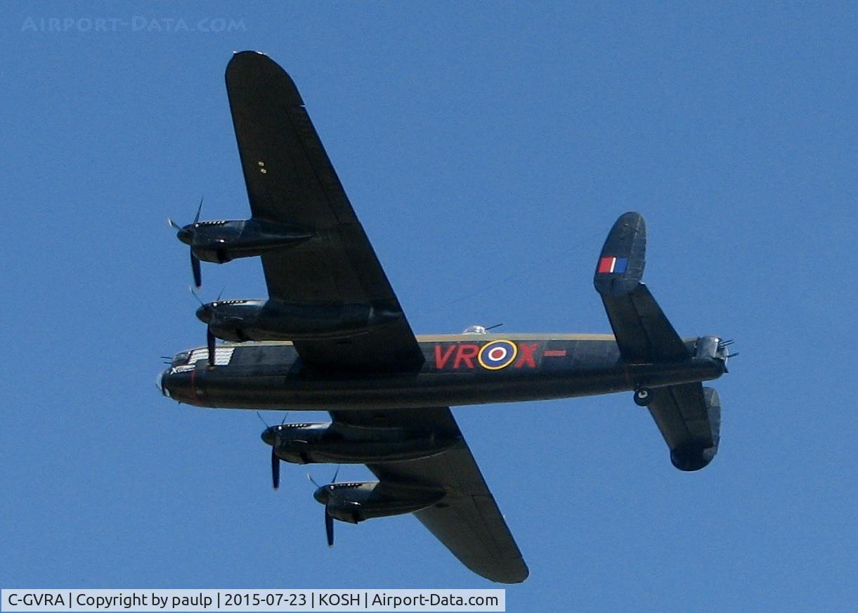 C-GVRA, 1945 Victory Aircraft Avro 683 Lancaster BX C/N FM 213 (3414), At AirVenture.