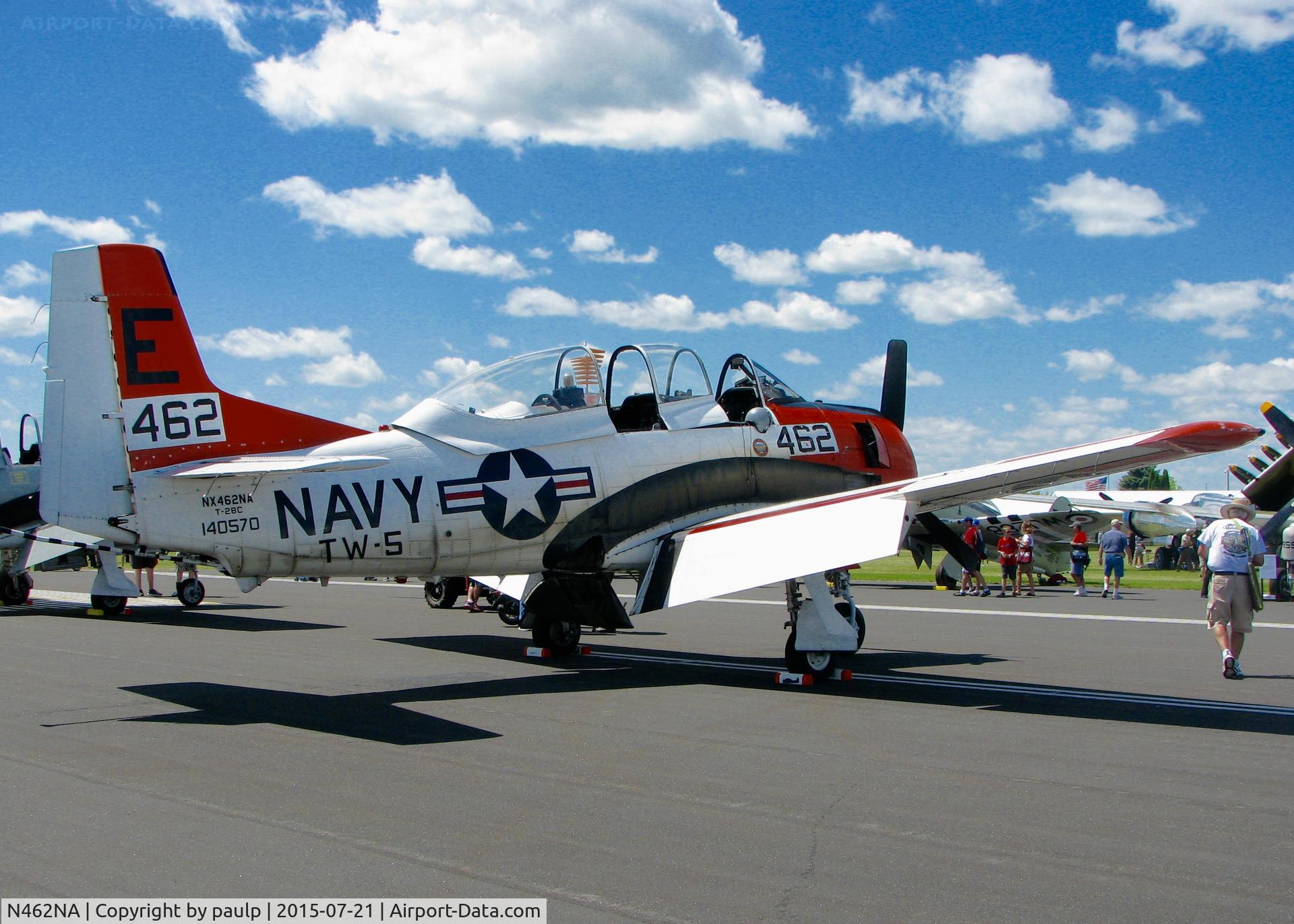 N462NA, 1956 North American T-28C Trojan C/N 226-147 (140570), At AirVenture.