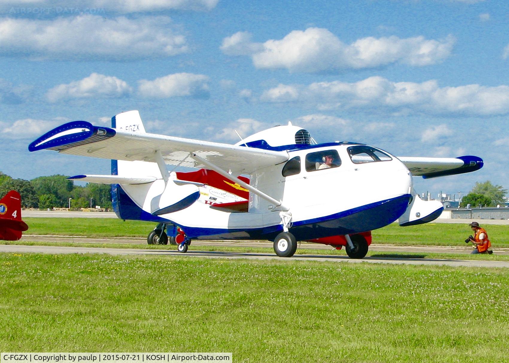 C-FGZX, 2009 Republic RC-3 Seabee Seabee C/N 593, At AirVenture.