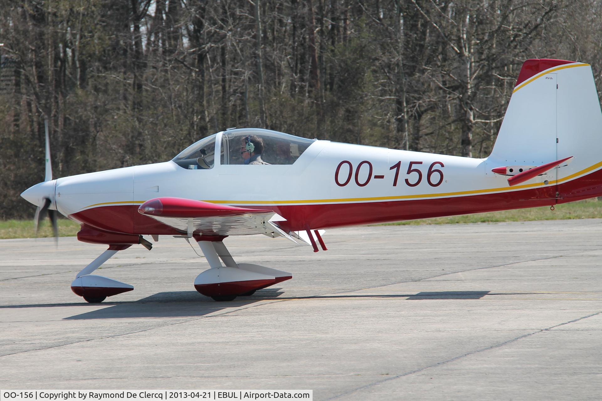 OO-156, 2011 Vans RV-9A C/N 91031, Taxiing.