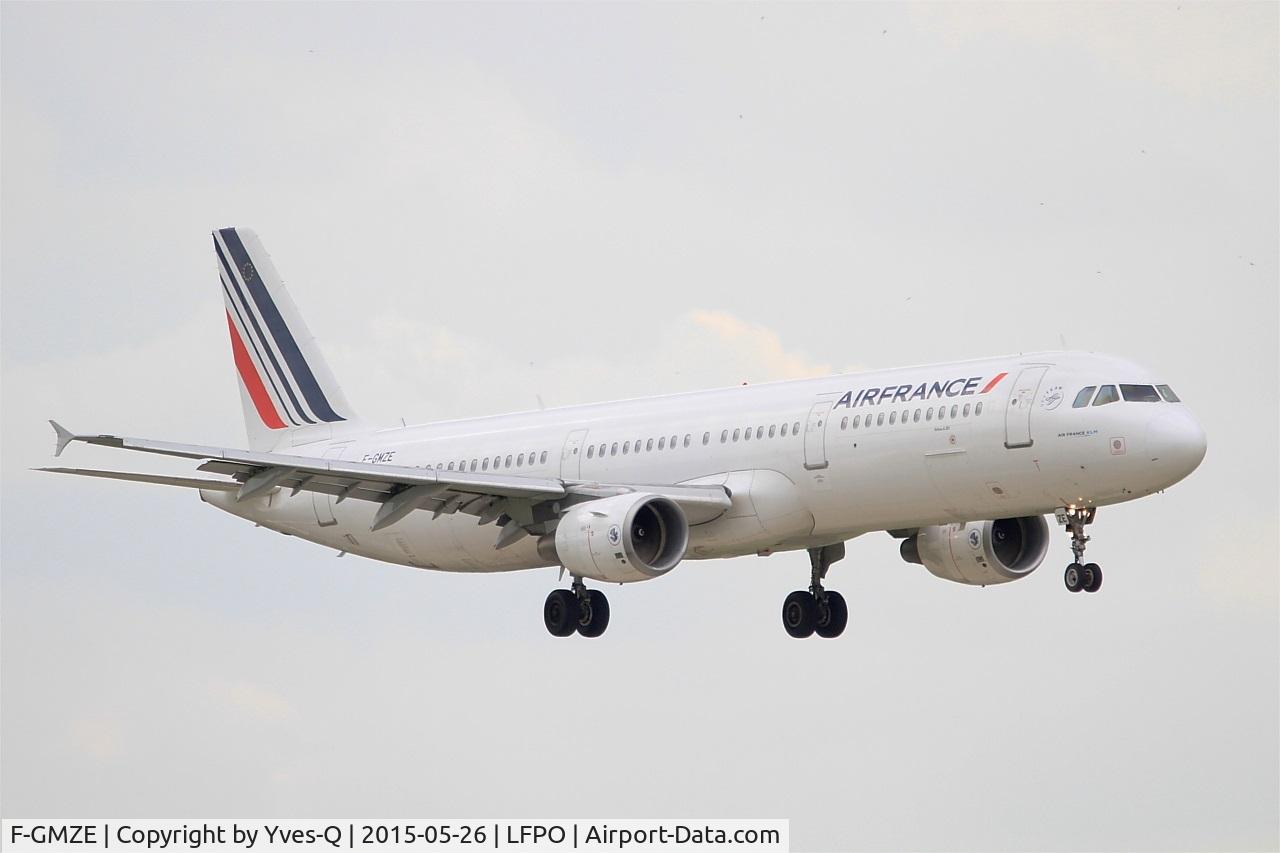 F-GMZE, 1995 Airbus A321-111 C/N 544, Airbus A321-111, Short approach rwy 06, Paris-Orly Airport (LFPO-ORY)
