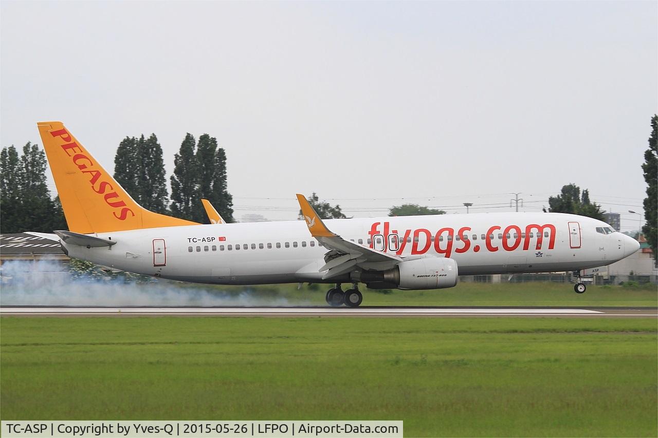 TC-ASP, 2011 Boeing 737-82R C/N 40011, Boeing 737-82R, Landing rwy 06, Paris-Orly airport (LFPO-ORY)