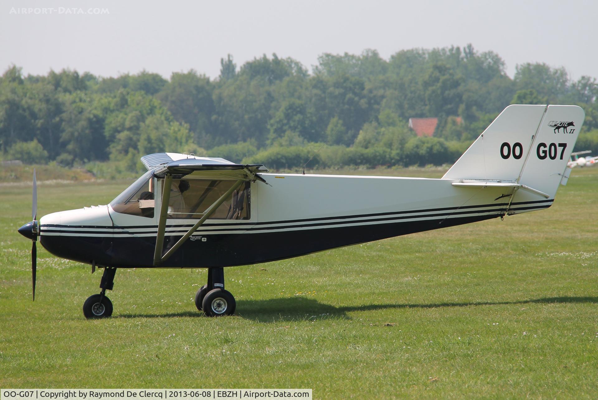 OO-G07, 2008 Rans S-6ES Coyote II C/N 04081877, At Kiewit Hasselt.