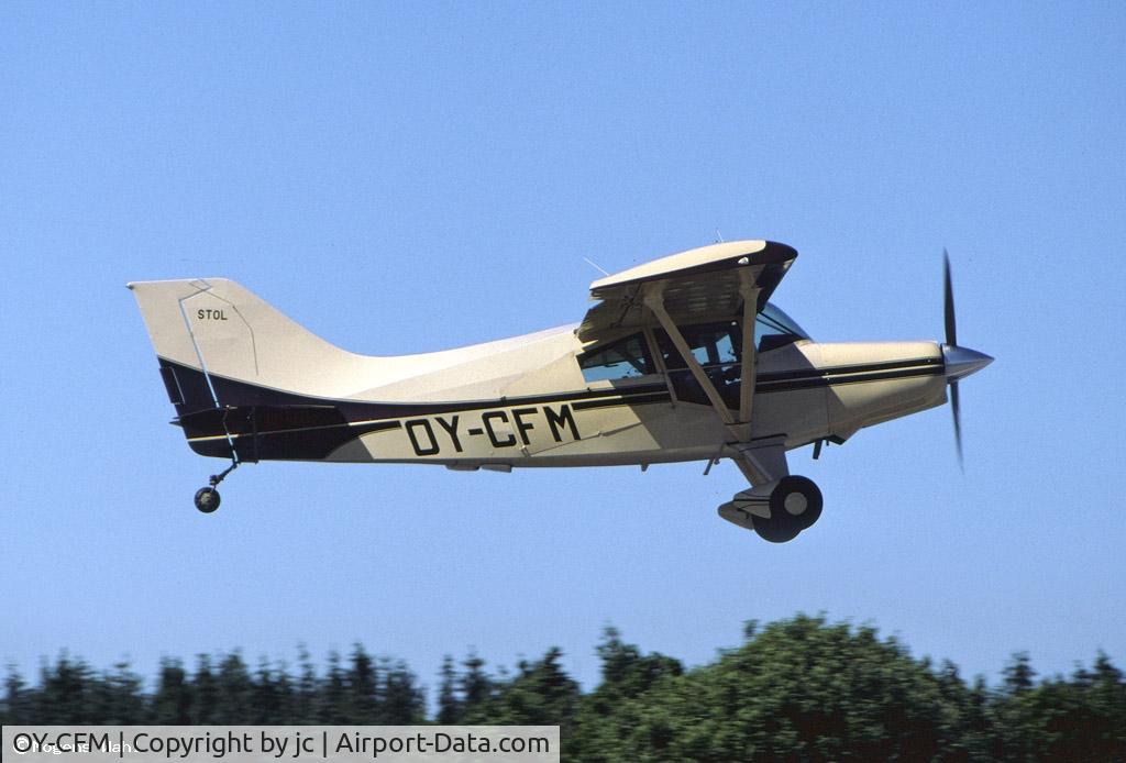 OY-CFM, 1982 Maule M-5-235C Lunar Rocket C/N 7369C, My lovely Maule on low pass