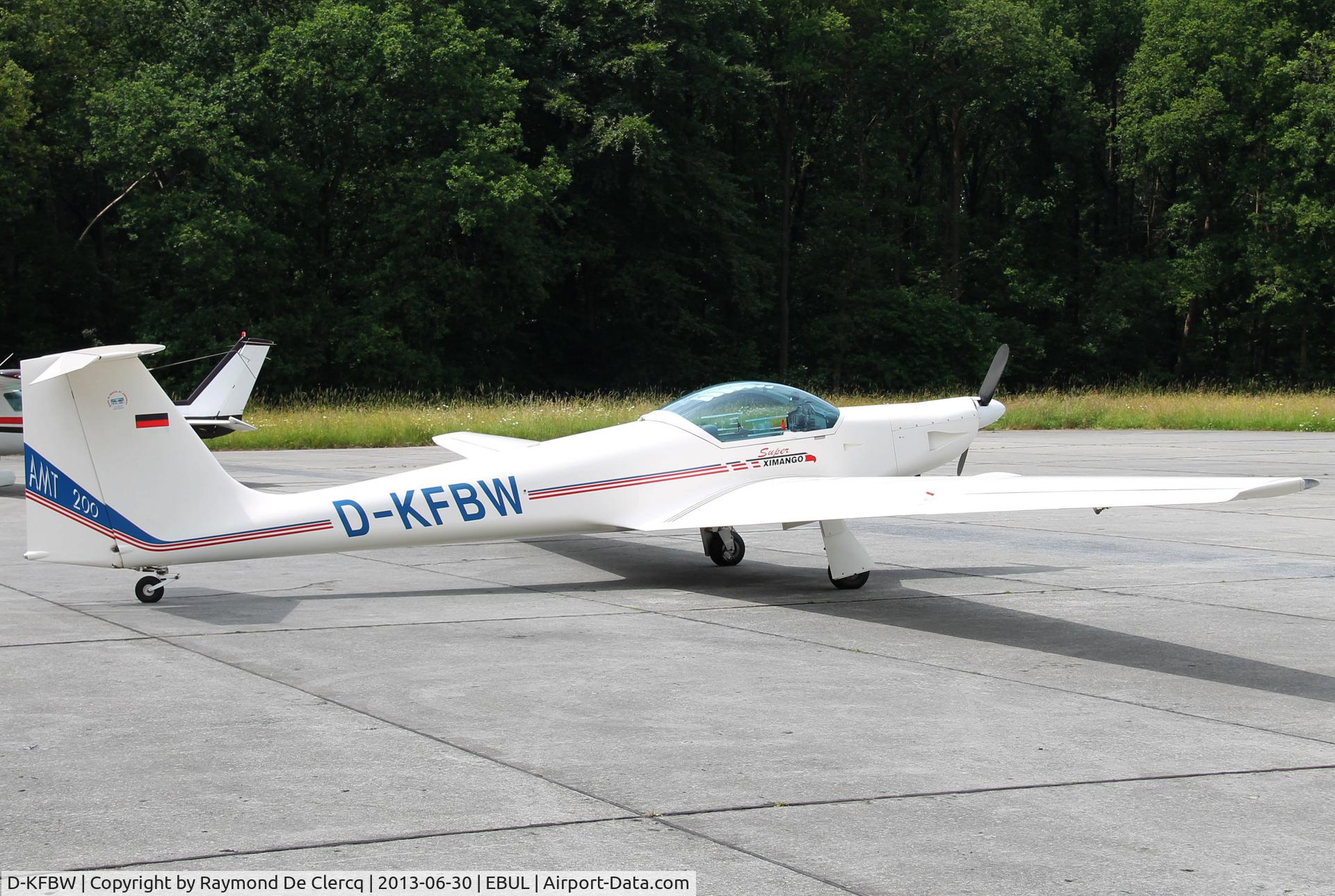 D-KFBW, Aeromot AMT-200 Super Ximango C/N 200.070, Open door at Ursel.