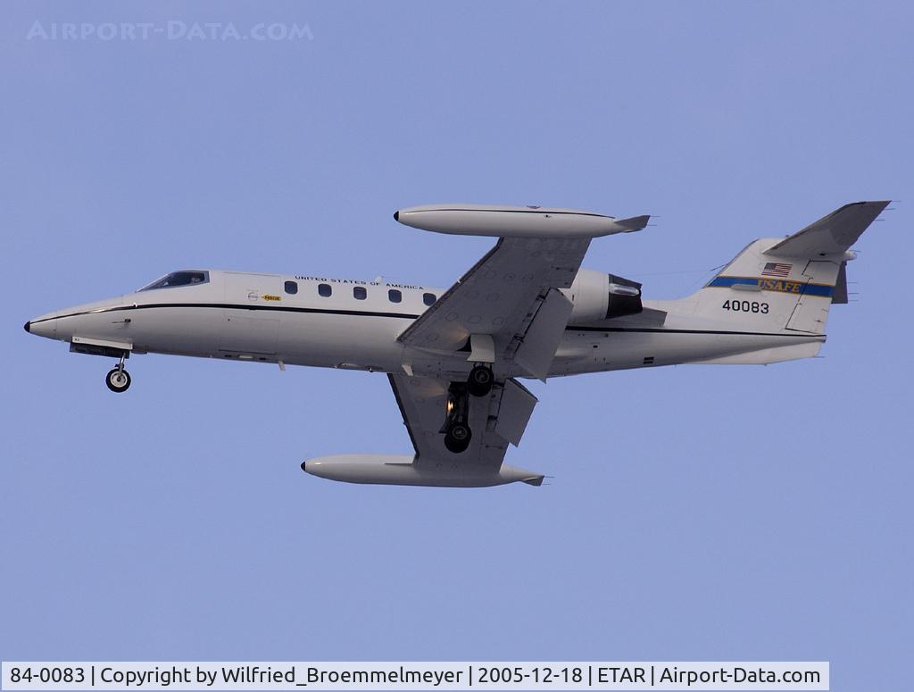 84-0083, 1984 Gates Learjet C-21A C/N 35A-529, Sunday afternoon activity