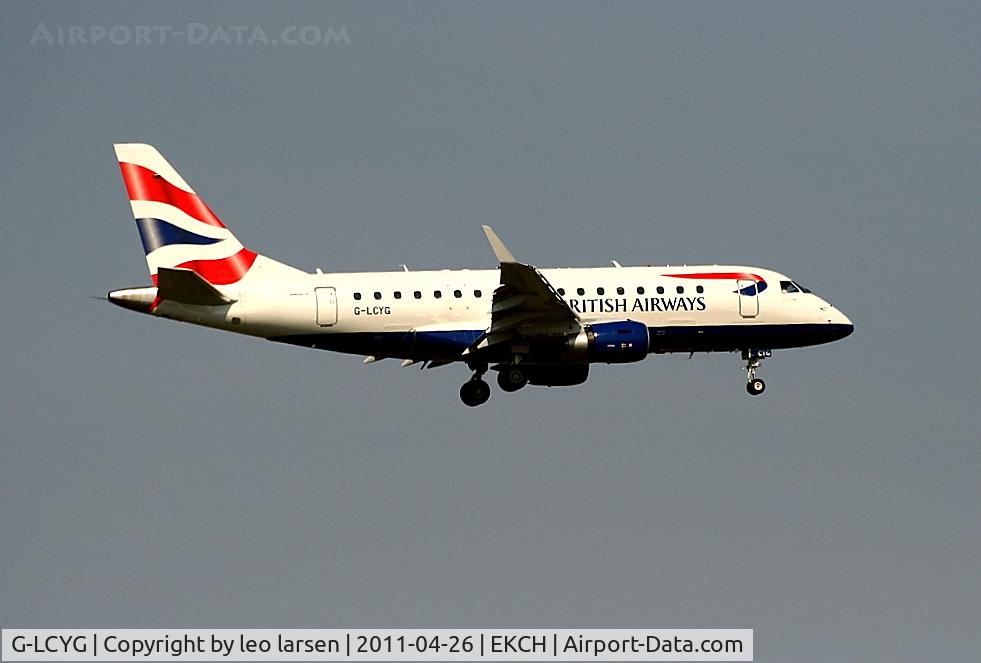 G-LCYG, 2009 Embraer 170STD (ERJ-170-100STD) C/N 17000300, Copenhagen 26.4.11