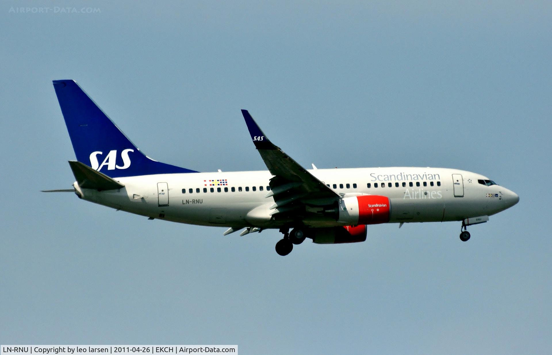 LN-RNU, 2009 Boeing 737-783 C/N 34548, Copenhagen 26.4.11