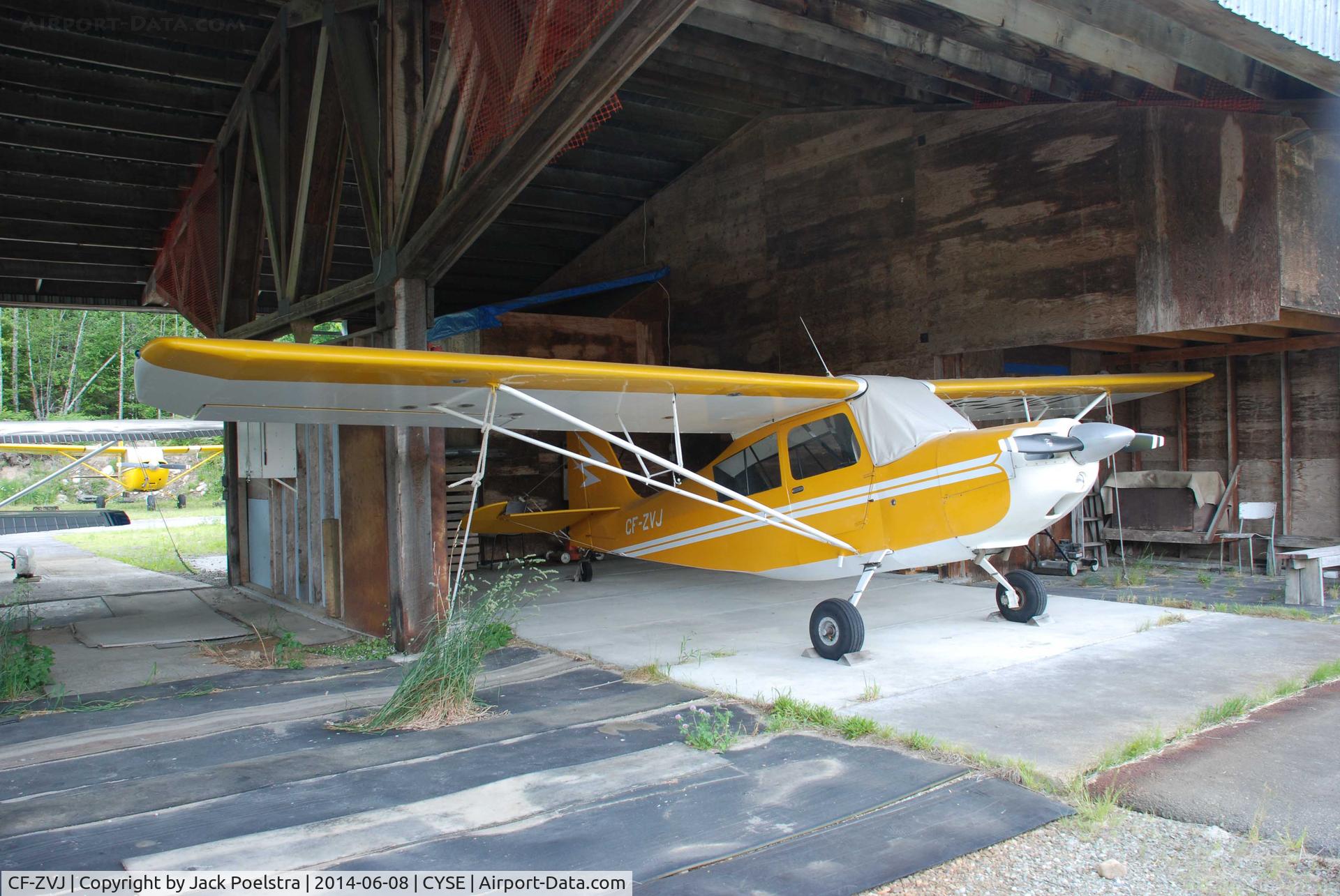 CF-ZVJ, 1972 Bellanca 7ECA Citabria C/N 851 72, CF-ZVJ at Squamish airport