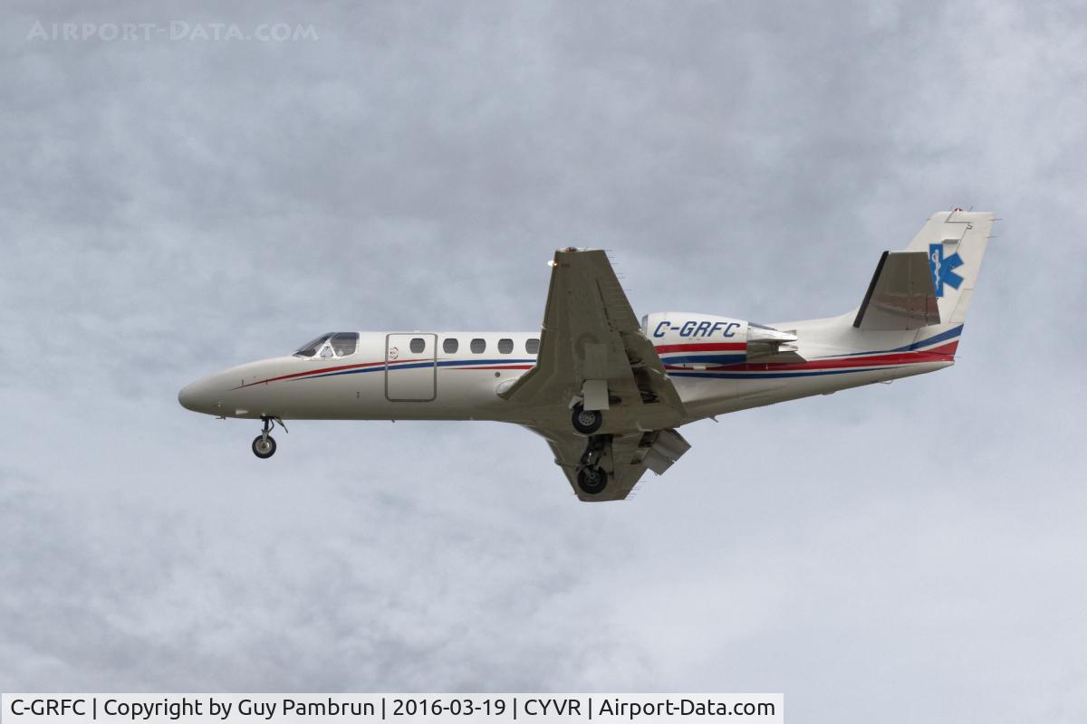 C-GRFC, 2006 Cessna 560 Citation Encore C/N 560-0702, Landing