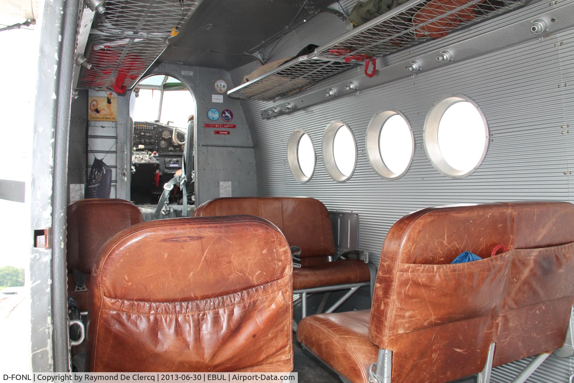 D-FONL, 1957 Antonov An-2T C/N 17802, Cabin view.