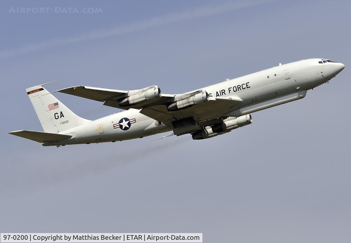 97-0200, Northrop Grumman E-8C J-STARS C/N P-12, 97-0200