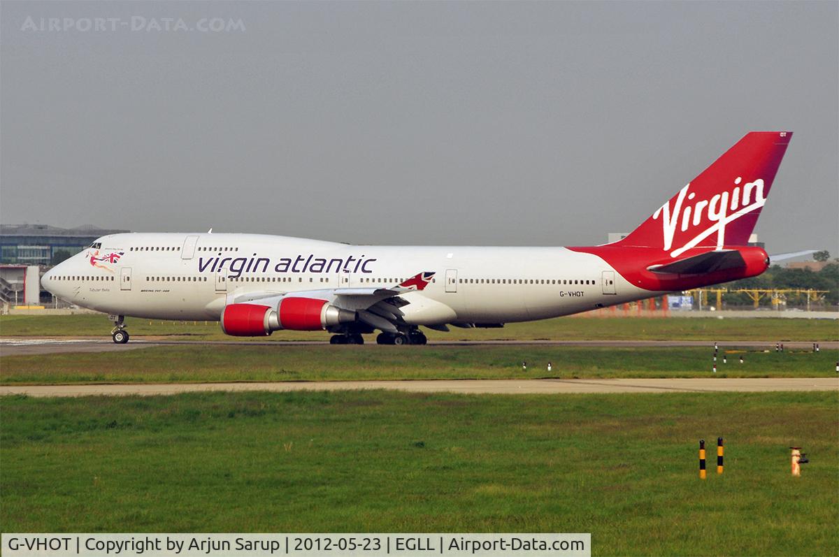 G-VHOT, 1994 Boeing 747-4Q8 C/N 26326, 'Tubular Belle'