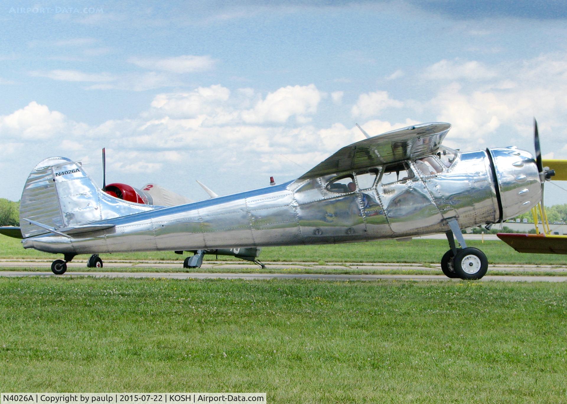 N4026A, 1952 Cessna 195A C/N 7830, At AirVenture.