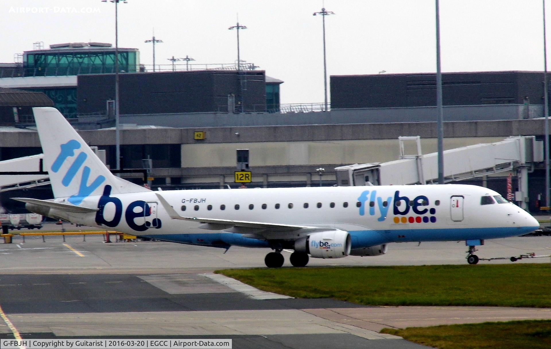 G-FBJH, 2012 Embraer 175STD (ERJ-170-200) C/N 17000351, At Manchester