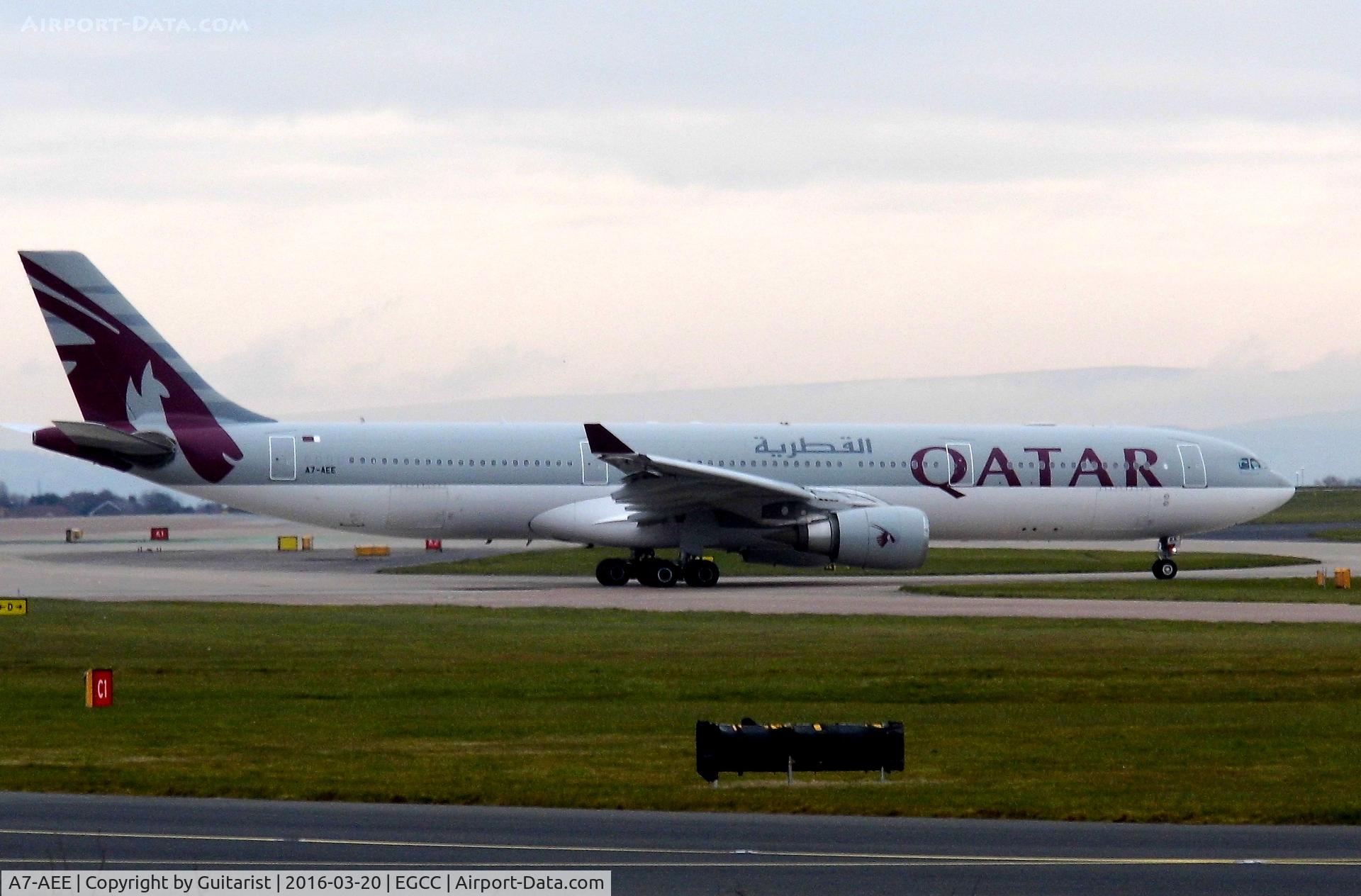 A7-AEE, 2005 Airbus A330-302 C/N 711, At Manchester