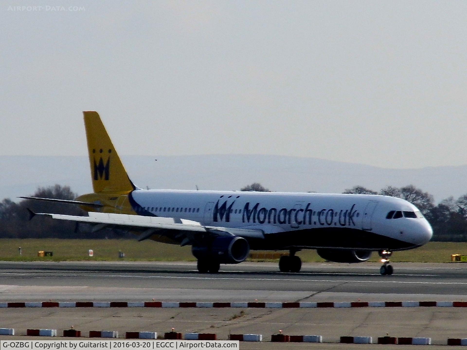 G-OZBG, 2003 Airbus A321-231 C/N 1941, At Manchester
