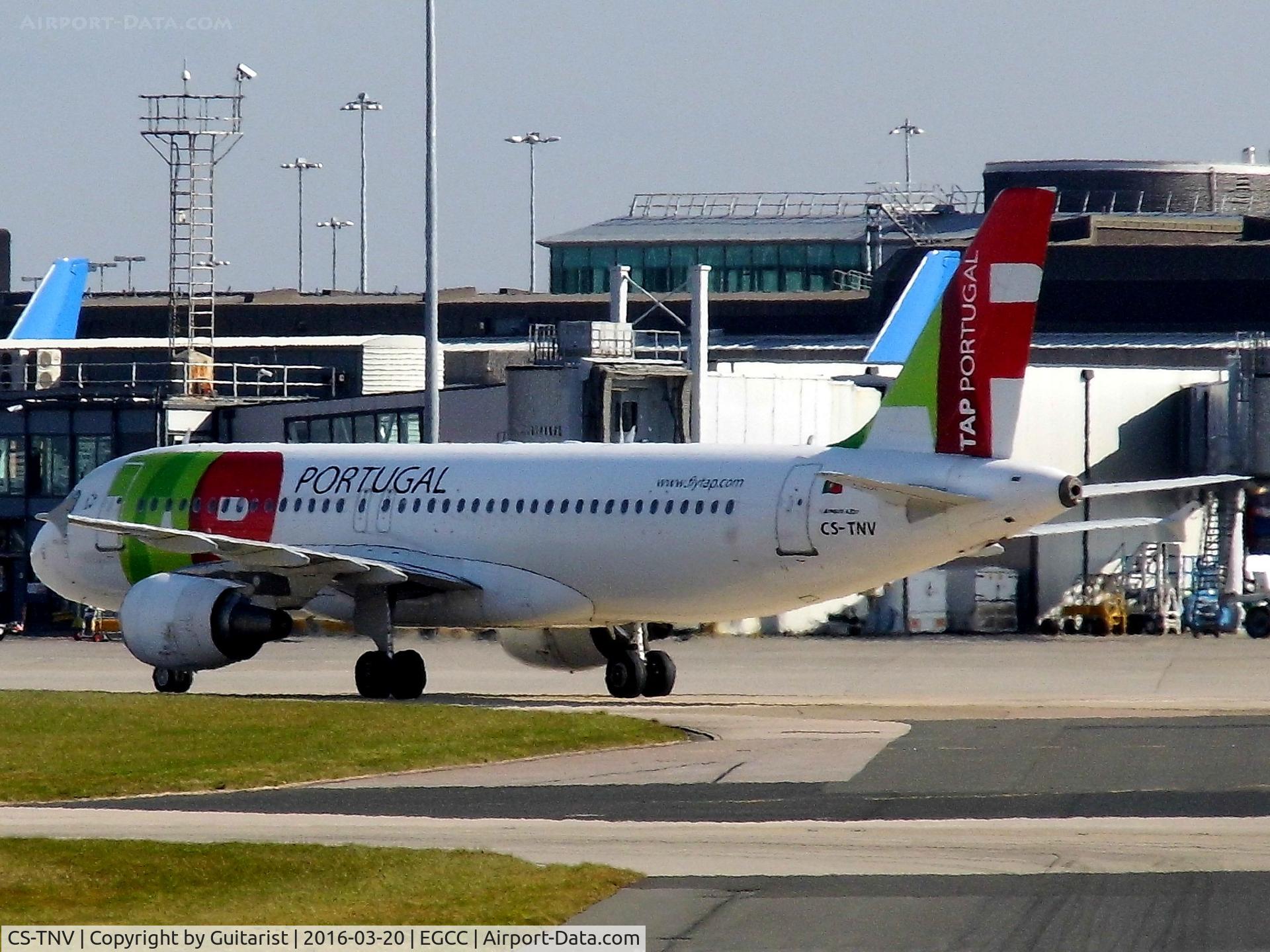 CS-TNV, 2009 Airbus A320-214 C/N 4143, At Manchester