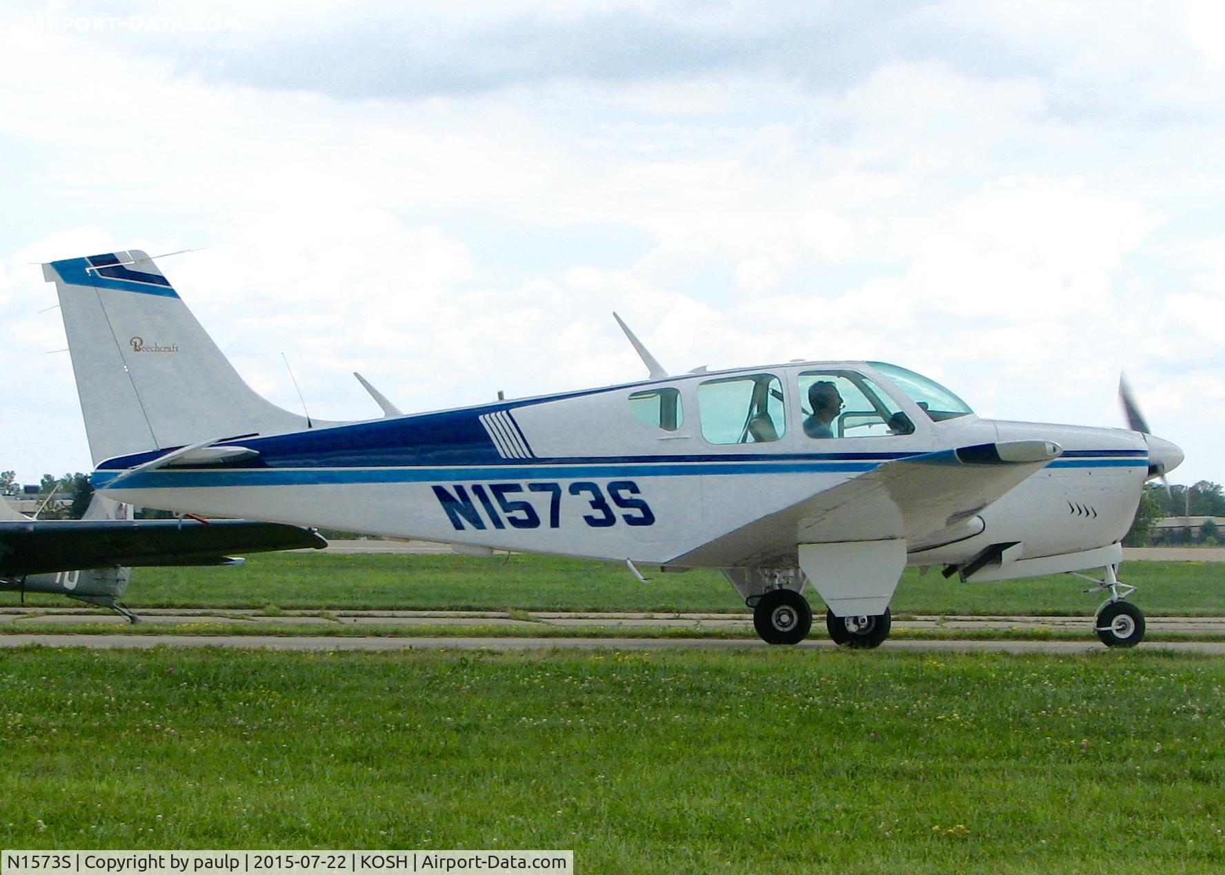 N1573S, 1962 Beech 35-B33 Debonair C/N CD-528, At AirVenture.