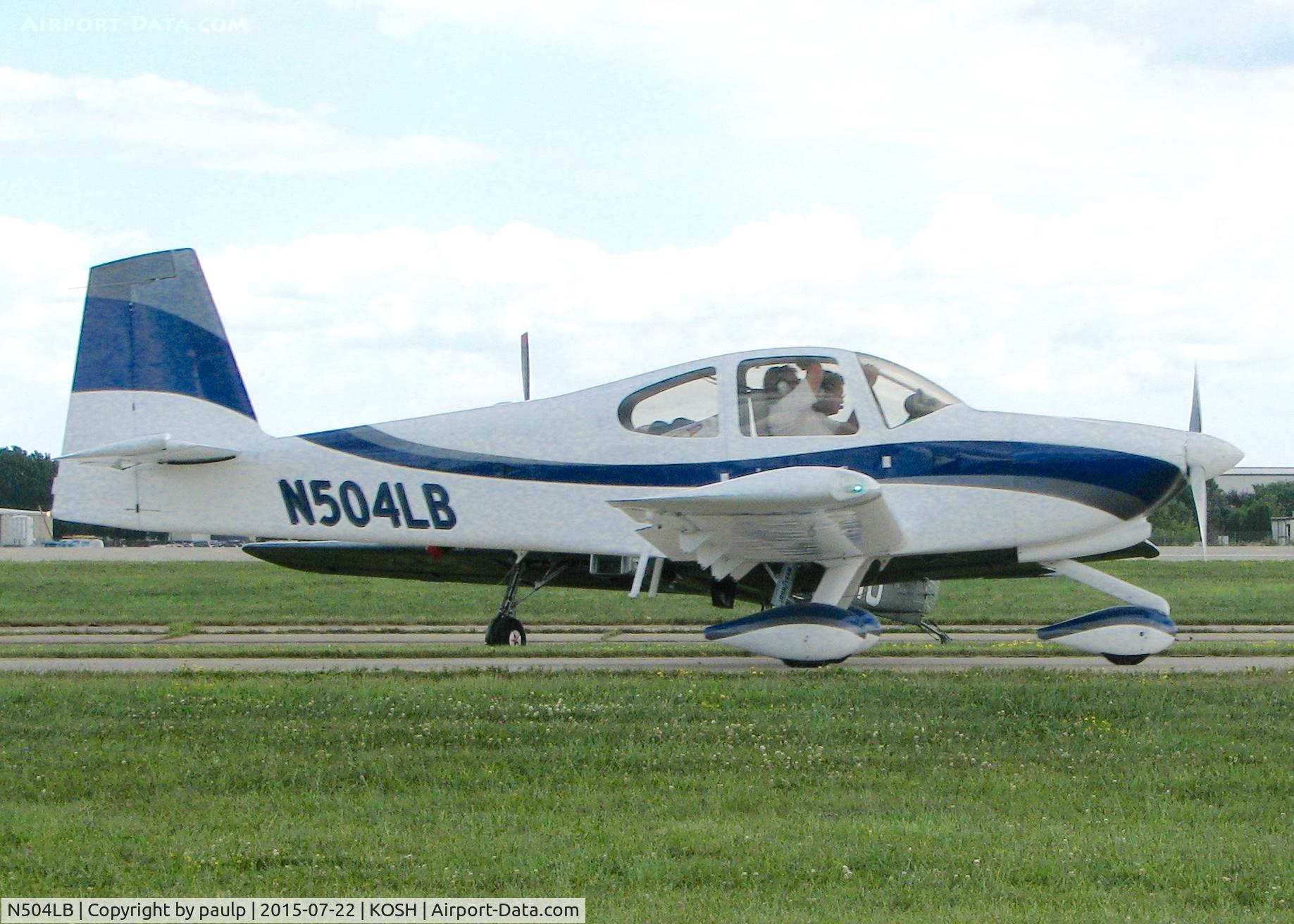 N504LB, 2007 Vans RV-10 C/N 40344, At AirVenture.