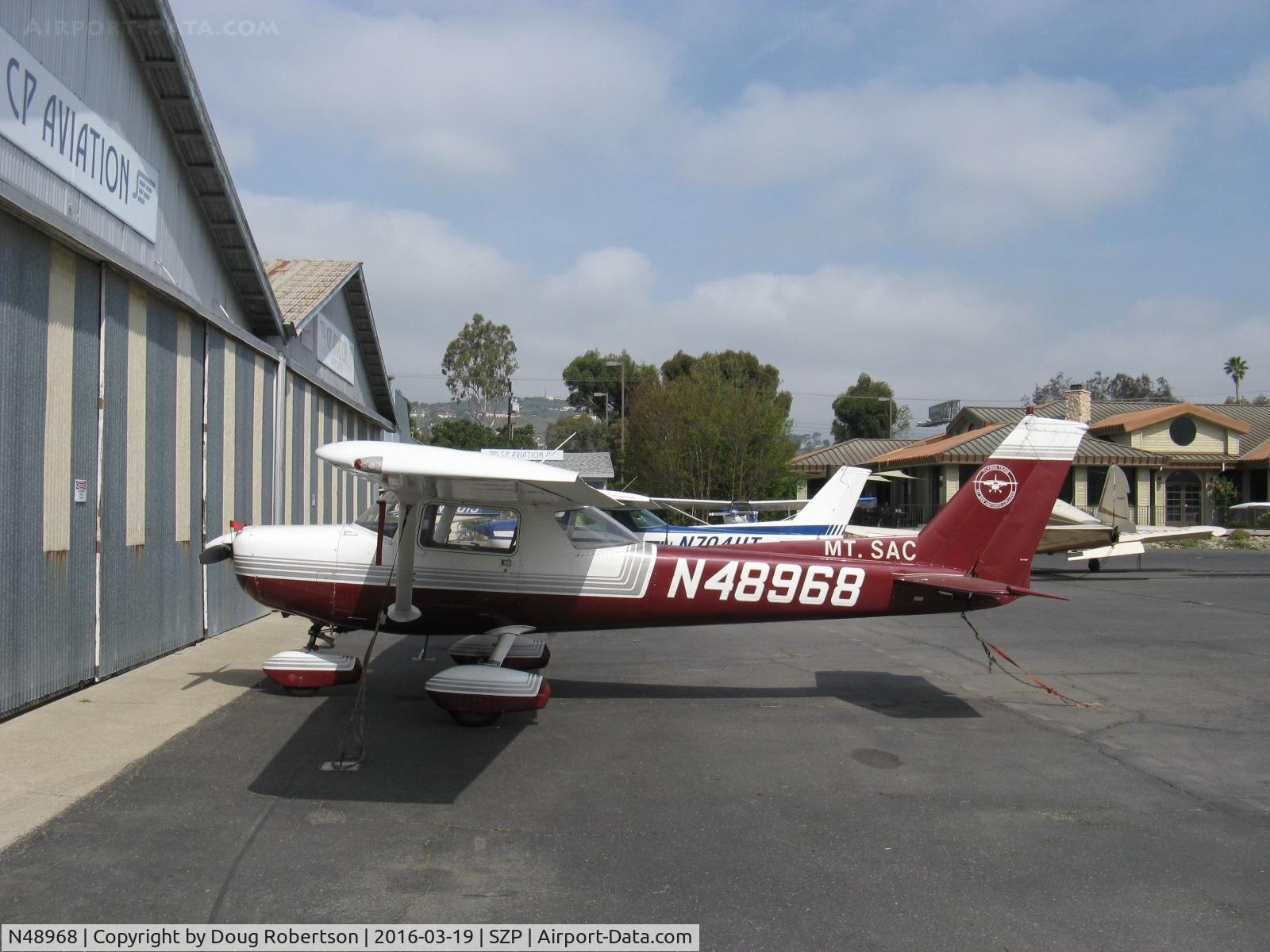 N48968, 1977 Cessna 152 C/N 15281080, 1977 Cessna 152, Lycoming O-235 115 Hp