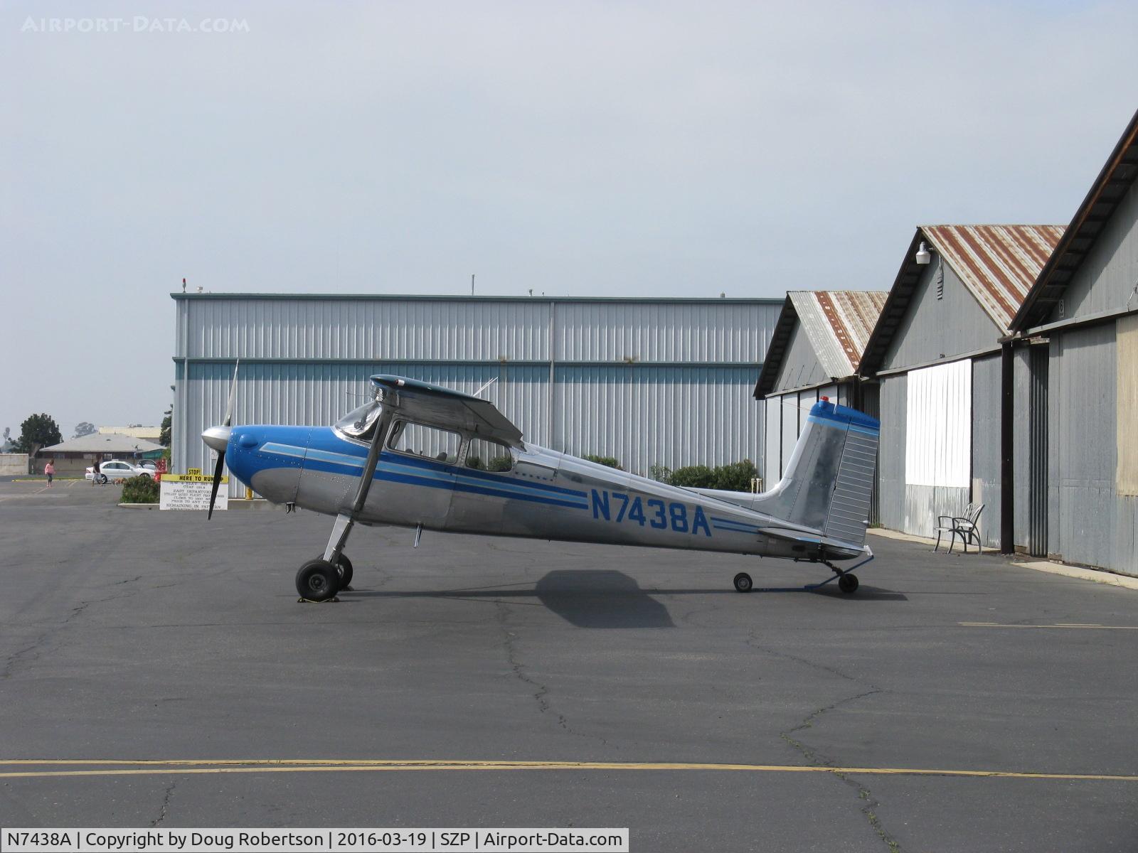 N7438A, 1956 Cessna 172 C/N 29538, 1956 Cessna 172, Continental O-300 145 Hp, 6 cylinder, straight tail, conversion to taildragger, a beautiful appearing well-kept airplane