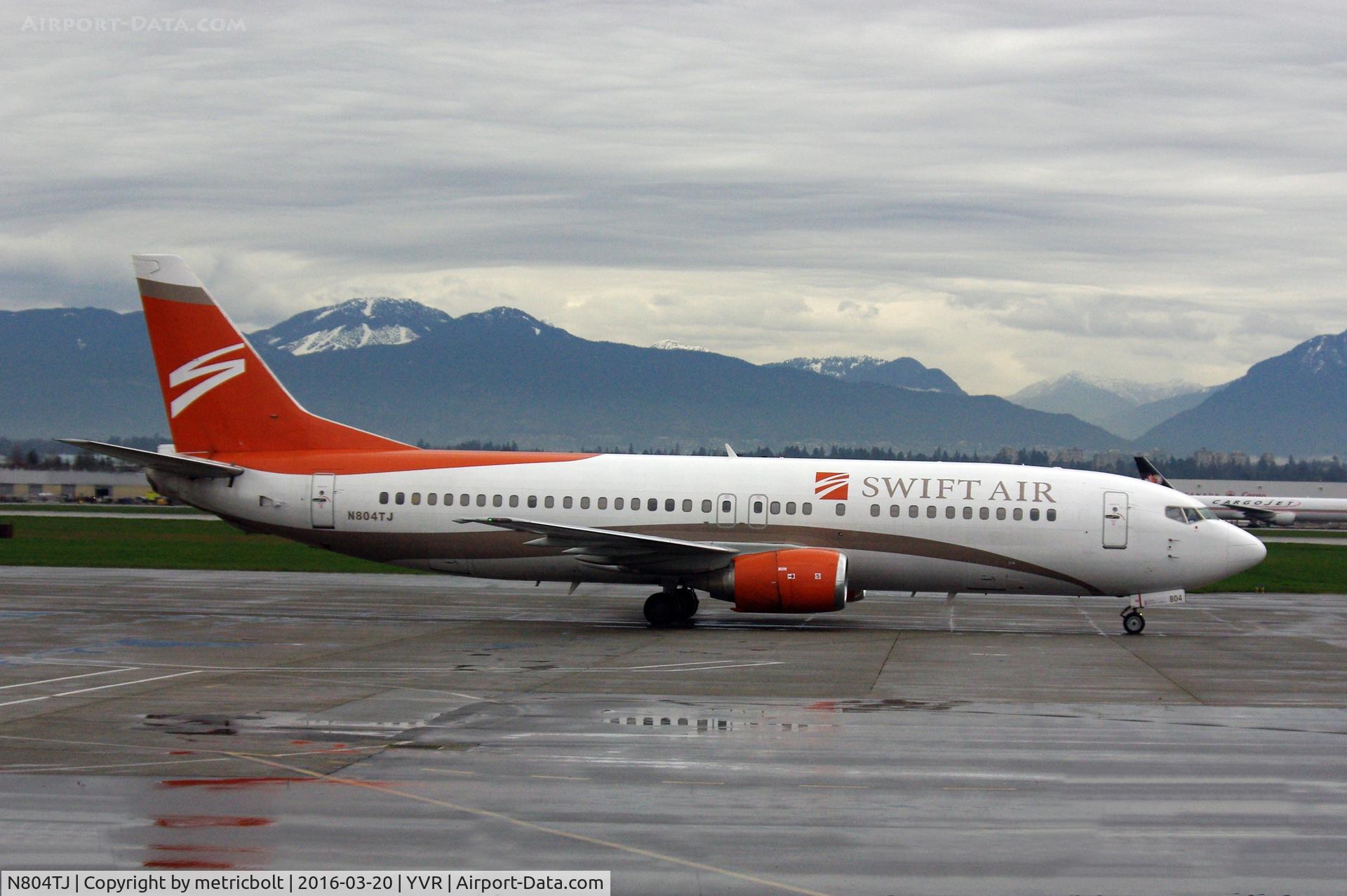 N804TJ, 1989 Boeing 737-401 C/N 23988, Arrival from Baltimore